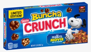 Movie Candy Png Clip Royalty Free - Nestle Buncha Crunch 3.2 Oz. Video Box #1718083