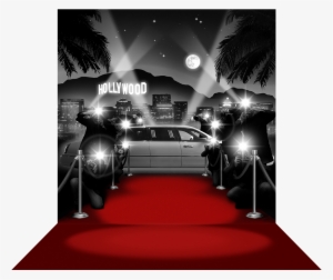 Paparazzi Hollywood Black & White Photo Backdrop - Paparazzi Black & White #1718115