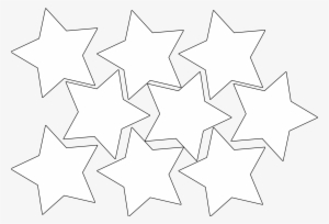 Magical Clipart Hollywood Star - Page Of Stars To Print Out #1718136