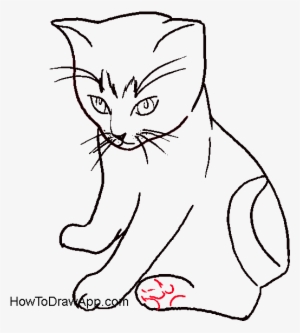 Perski - - Draw A Cat Body #1718212