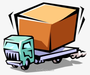 Delivery Truck With Package Royalty Free Vector Clip - Delivery #1718752 Delivery Truck With Package Royalty Free Vector Clip - Delivery #1718752