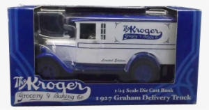 Ertl Kroger Die Cast 1927 Delivery Truck Bank - Die-cast Toy #1718864