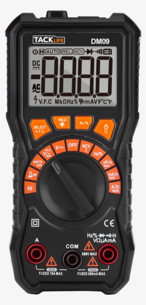 Tacklife Dm09 Digital Multimeter - Multimeter #1719036