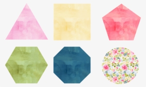 5 Color Wash Patterns And One Floral Watercolor Pattern - Craft #1719205