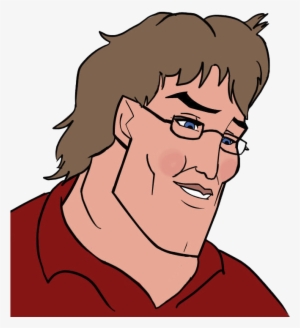Random Images Gabe Newell Hd Wallpaper And Background - Gaben Handsome Face #1719238