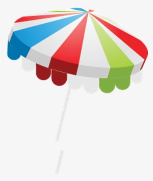Summer Beach Set - Umbrella Clipart Png Gif Beach #1719303