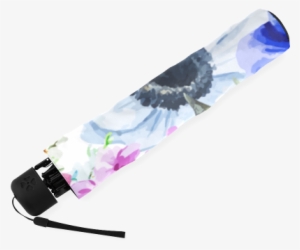 Watercolor Floral Pattern Foldable Umbrella Video - Times Square New York Usa A View #1719328