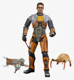 Neca Half Life 2 Dr. Gordon Freeman 7" Deluxe Action #1719500