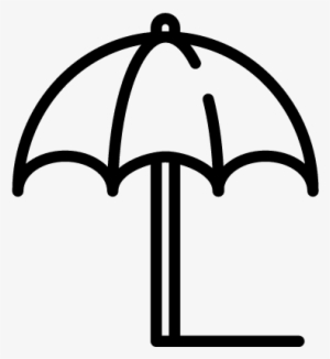 Big Beach Umbrella Vector - Wide Umbrella Icon #1719644