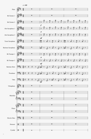 Boss Theme Sheet Music Composed By Arranged By Michkel - Mario And Luigi Paper Jam Big Bang Music Sheet #1719949