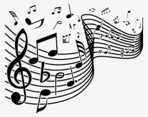 Virtudes En Clave De Sol - Music Notes Background #1720413