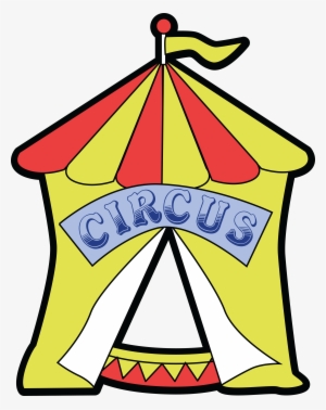 Free Clipart Of A Big Top Circus Tent - Clip Art #1720435