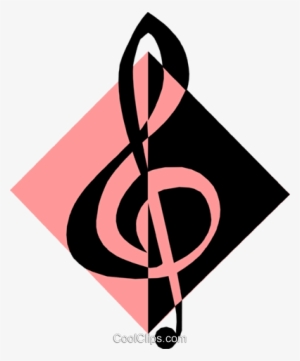 Símbolo De Clave De Sol Libres De Derechos Ilustraciones - Clave De Sol Png #1720650