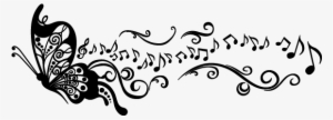 Desenhos De Clave De Sol - Click Down Diy Pink Butterfly Music Note Quote Wall #1720970 Desenhos De Clave De Sol - Click Down Diy Pink Butterfly Music Note Quote Wall #1720970