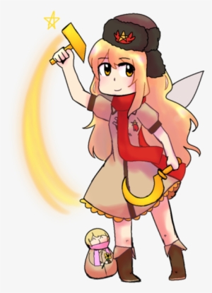 *soviet Anthem Playing In The Background* - Clownpiece Communist #1721018