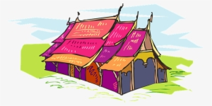 Tent Colored Circus Entertainment Carnival - Circus #1721066