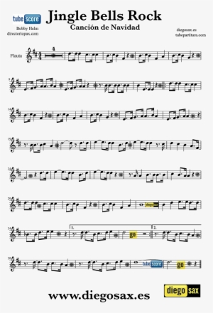 Jingle Bells Rock By Bobby Helm Sheet Music Flute And - Jingle Bell Rock Recorder Music #1721114