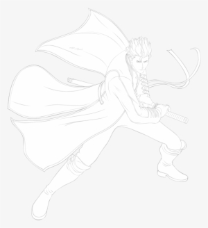 28 Collection Of Vergil Dmc Drawing - Devil May Cry Vergil Drawing #1721386