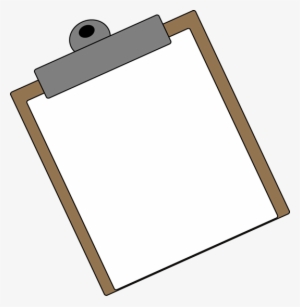 Svg Black And White Library Clipboard Clip Art - Sparco 1870 Plastic Clipboard W Flat #1721390