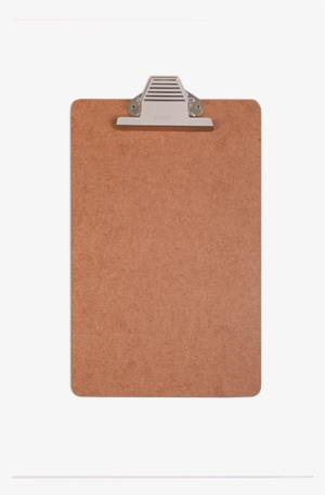 Masonite Clipboard With Metal Clip - Leather #1722004