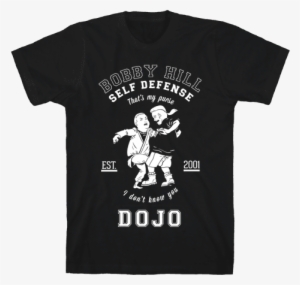 Bobby Hill Self Defense Dojo Mens T-shirt - Boom Tetris For Jeff T Shirt #1722025