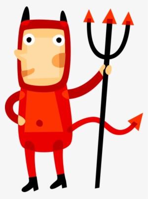 Vector Illustration Of Prince Of Darkness Mephistopheles - Trick Or Treat Png #1722390