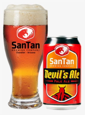 Devil's Ale Draft And Can - San Tan Mr Pineapple Wheat Ale - 6 Pack, 12 Fl Oz Cans #1722679