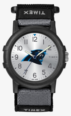 Recruit Carolina Panthers Large - Timex Camper T49713 Watch #1723207