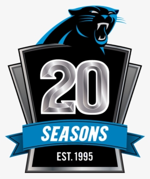 Logo Carolina Panthers 2014 - Carolina Panthers 20th Anniversary Logo #1723234