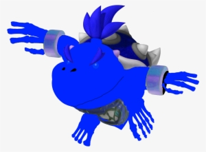 Dark Dry Bowser Jr - Super Mario Dry Bowser Jr #1724065