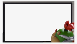 What Makes Bowser Afraid Of Junior Playing - Bowser Jr Head Transparent #1724087