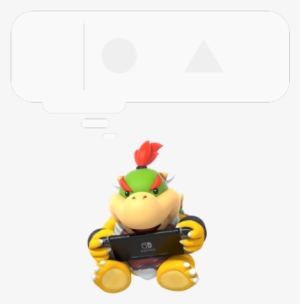 New Bowser And Jr Renders For The Nintendo Switch App, - Bowser Nintendo Switch Renders #1724230
