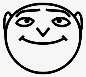 Alien Space Happy Humanoid - Gru Smiling Transparent #1724258