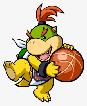 Mario Hoops 3 On - Paper Mario Bowser Jr Png #1724353
