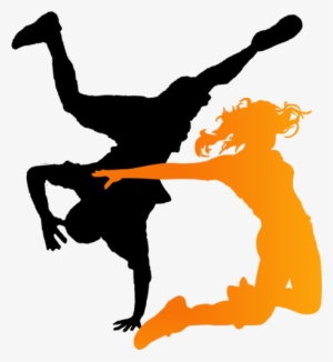 Silhouette Dance Transparent Png - Hip Hop Dance Vector #1724672