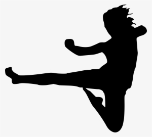 Clip Arts Related To - Karate Kick #1724864