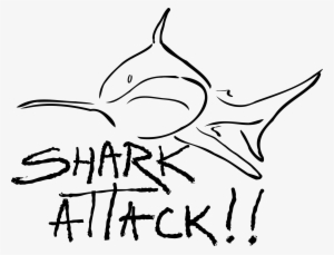 Shark Attack Cliparts - Clip Art Shark Attacks #1725288