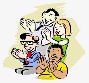 Party People Silhouette Png Clip Art Imageu200b - Applause Clip Art #1725652