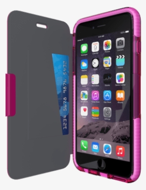 Front-right - Tech21 Evo Wallet Rosa #1725764