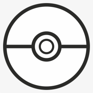 Drawn Pokeball Transparent - Browser Png Icon White #1725836