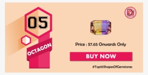 Octagon Shaped Natural Loose Gemstones And Some Other - Crystal #1726354