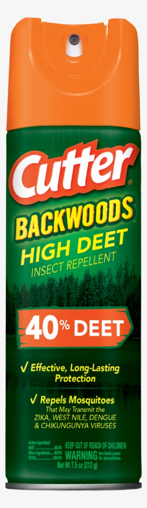 Cutter Cut Backwoods 40% High Deet - Cutter Backwoods Insect Repellent #1727470