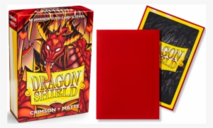 Out Of Stock Dragon Shield Matte Japanese Sleeves - Dragon Shield Matte Crimson #1727659