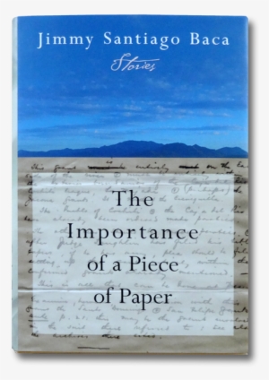 Importance Of A Piece Of Paper [book] #1727812