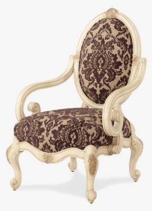 Amini Oval Back Wood Chair - Aico Lavelle Sofa Set | Blanc By Michael Amini (6 Pc) #1728226