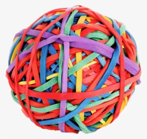 Ball Of Rubber Bands Png - Rubber Bands Clip Art #1728381