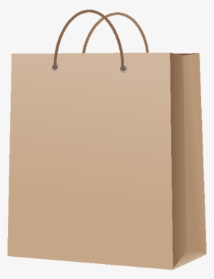 Paperbag Brown - Paper Bag Vector Png #1728541