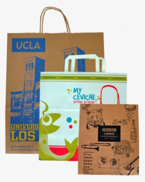Custom Printed Handle Shopping Bags - Shopping Bag #1729235