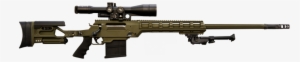 Call Of Duty Sniper Rifle Png Vector Black And White - Unique Alpine Tpg 3 A1 #1729813