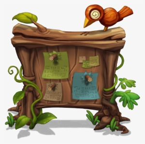 Bulletin Board - Illustration #1729996